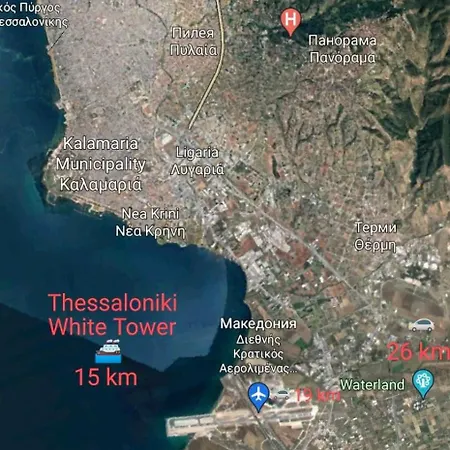 Ilianna's Lux In Agia Triada (Thessaloniki)